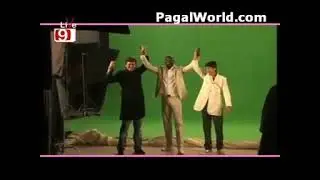 Making clip One for the world with Akon, Aadesh and Avitesh Shrivastava. 2011