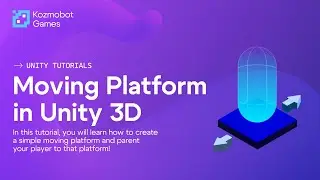 How to Make a Moving Platform in Unity 3D!