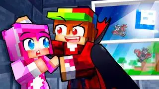 Playing as a PROTECTIVE VAMPIRE in Minecraft!