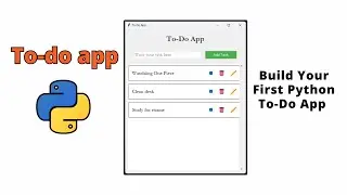 Build Your First Python To-Do App with SQLite and Tkinter