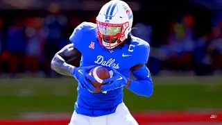 SMU WR Rashee Rice 2022 Highlights 🟥⬜️🟦 ᴴᴰ