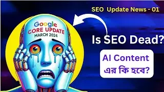 All About Google Core Update March 2024 || কিছু নির্দেশনা || Firoz Ahmad - SEO Update News - 01