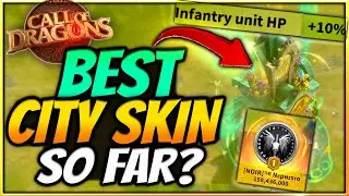 Best Legendary City Skin?! (How Much will THEY SPEND FOR IT?!) Call of Dragons