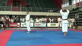 Shotokan Karate Russia Cup 2011 Kata men's (Bassai-dai) 2nd round Nedbaylo Sergey