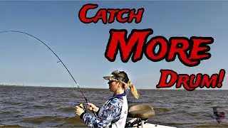 Black Drum Grocery Run: Sabine Lake Fishing