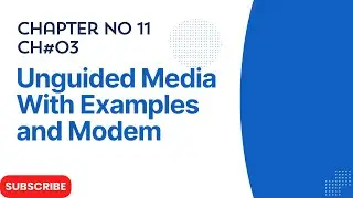 Unguided Media || Microwave ,Satellite , Mobile Communication || Modem and Its Types in Urdu/Hindi