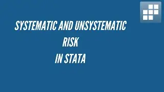 Systematic and Unsystematic risk (idiosyncratic risk) in Stata