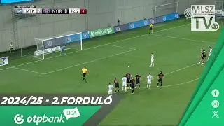 MTK Budapest – Nyíregyháza Spartacus FC | 3-0 | (1-0) | OTP Bank Liga | 2. forduló | MLSZTV