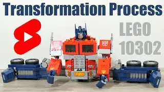 LEGO 10302 Transformation | LEGO Optimus Prime | Speed Build 10302 | LEGO  2022 | LEGO Transformers