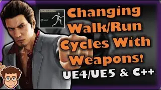 Different Walk/Run Cycles! | How To Make YOUR OWN Action RPG | UE4/UE5 & C++ Tutorial, Part 26