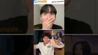 I met BTS in omegle 😳 #viral