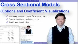 Cross-Sectional Models (vce, beta options and coefficient visualization) | Stata Tutorials Topic 48