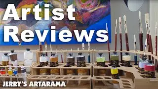 What Artists are Saying About the Mezzo Paint and Brush Racks!