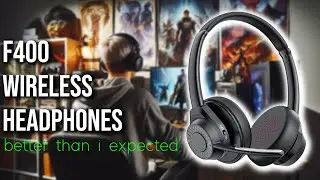 F400 Wireless Headphones, better than i thought. #wireless #audio