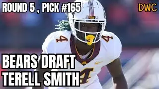 Bears Draft CB Terell Smith : More Secondary Depth || Reaction + Breakdown