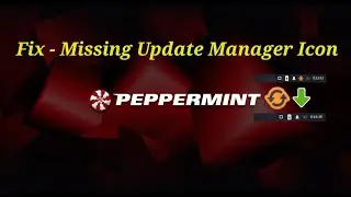 Create New Peppermint Update Icon Missing In Panel