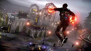 Infamous Second Son - Smoke Power Rampage & High Action Combat Gameplay