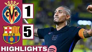 Villarreal vs. Barcelona (1-5) | LALIGA Highlights | All Goals