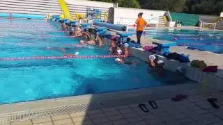 Swimming Training with music from dj Argentina