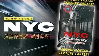 How To Texture a T-shirt design using my new brush pack! Level up your design game!