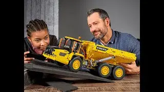 С помощью LEGO Technic сдвинули Volvo A60