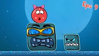 Red Ball 4 Update Red Ball Girl Vs Ailen Boss Level 57 - 60