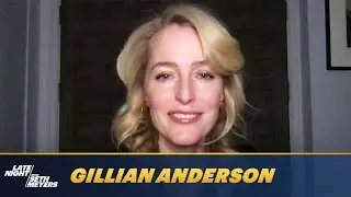 Gillian Anderson Reacts to Embarrassing Footage of The Crown Cast Dancing to Lizzo