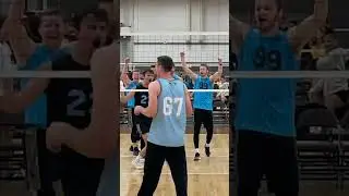 Libero Spikes The Ball 😭