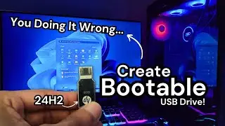 🚀 How to Create a Bootable Windows 11 24H2 USB for Any PC! 🔧 MUST-WATCH! 👀