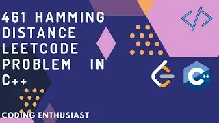 461 Hamming Distance leetcode problem in c++ | leetcode for beginners | leetcode solution