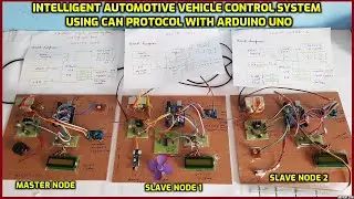 Intelligent Automotive Vehicle Control System Using CAN Protocol