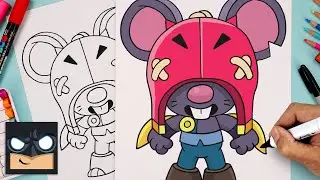 How To Draw Moe | Brawl Stars