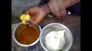 hungry ebira guy consumes food like crazy