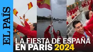 OLIMPIADAS | Así han vivido los atletas españoles la inauguración de los juegos de París 2024