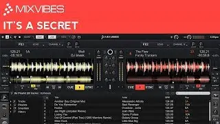 Secret Large Deck View in Mixvibes Cross DJ 3