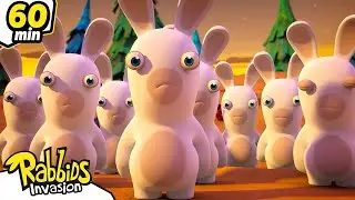 Where are the Rabbids ? | RABBIDS INVASION | 1H New compilation | Cartoon for kids