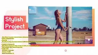 Colorful Modern Slideshow | After Effects Template | VideoHive 21382559