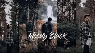 How To Edit Moody Dark Black || In Lightroom Mobile Tutorial || FREE DNG NO PASSWORD