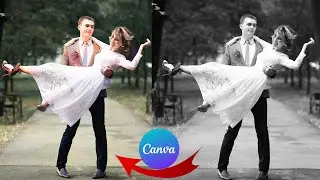 Colorize Black and White Photos In Canva