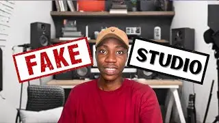 Create a FAKE YOUTUBE STUDIO Background | FREE YouTube Studio Setup 2024