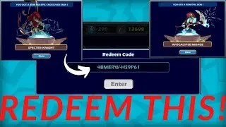 BRAWLHALLA CODE FREE (100% legit FULLY VISIBLE CODES )*NOT HIDDEN*2020