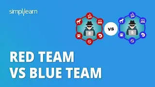 Red Team vs Blue Team : What's the Difference? | Cyber Security Tutorial | Simplilearn