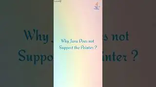 Why Java Does not Support The Pointer? #java #scalive #shorts