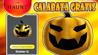 COMO CONSEGUIR CALABAZA SINISTER G. EN ROBLOX