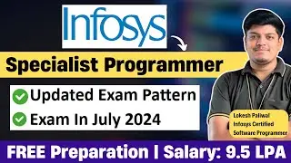 Infosys Specialist Programmer Exam Pattern 2024 | Infosys Off-Campus Hiring 2024 | Free Preparation