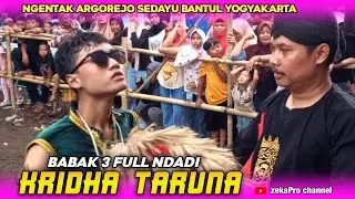 JATHILAN KRIDHA TARUNA BABAK 3 NDADI || Ngentak Argorejo Sedayu Bantul Yk