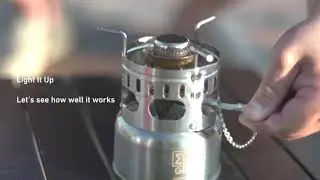 iWalker G43 Camping Gasoline Stove, Lightweight Portable Stove for Traveling and Emergency