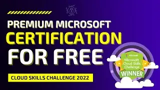 Get Free Microsoft Certification Exam Voucher With Microsoft Cloud Skills Challenge 2022 [ Hindi ]