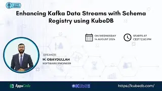 Enhancing Kafka Data Streams with Schema Registry using KubeDB