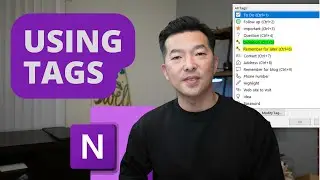 How to use TAGs in Microsoft OneNote